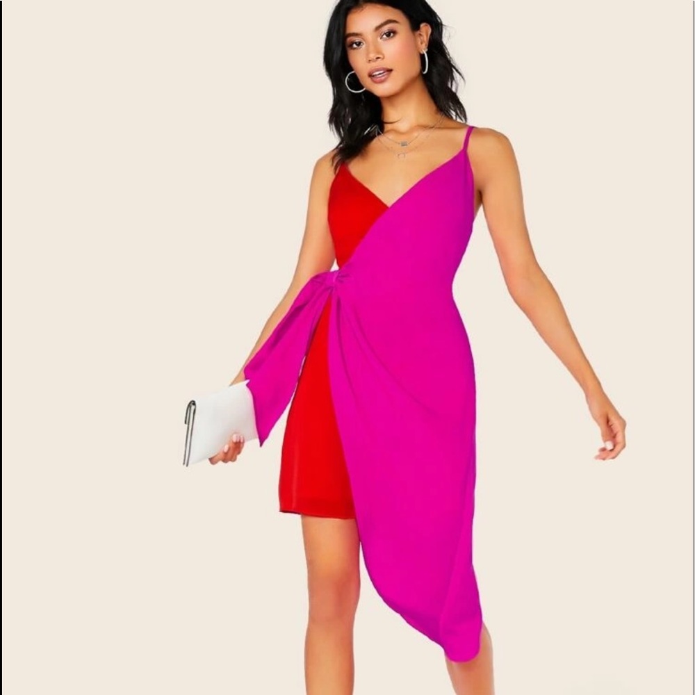 Colorblock Dress
